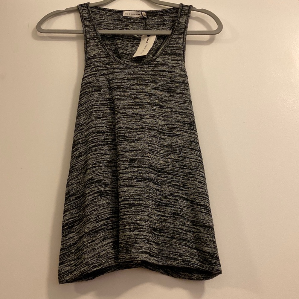 NWT Rag & Bone Jean Tank Top with Twist Back in XS